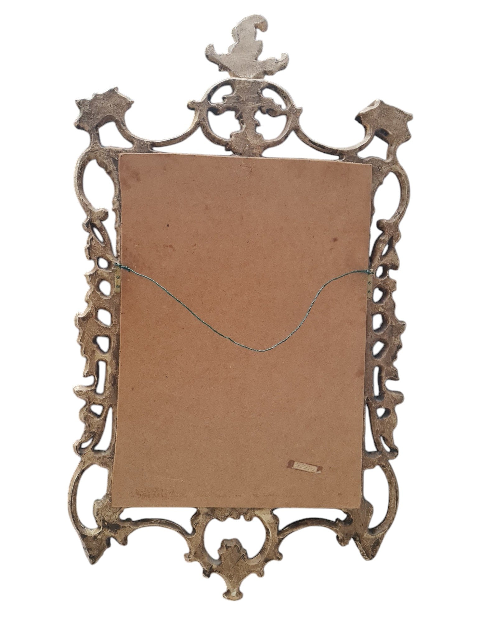 George III Giltwood Mirror – elegant mirror with Prince of Wales Feather Cresting, showcasing classic 18th-century craftsmanship.