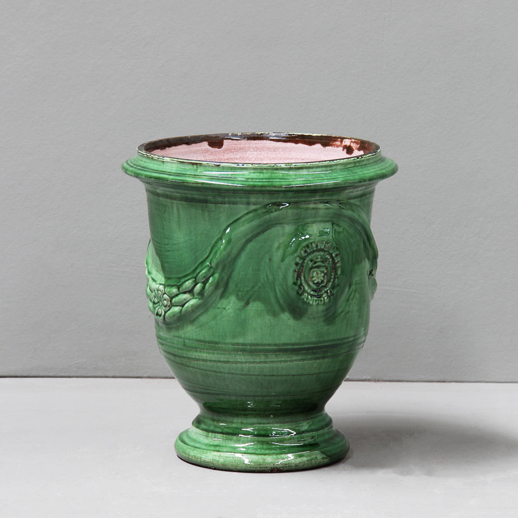 Le Chene Vert Small 28cm D x 32cm H Anduze Noisy Urns