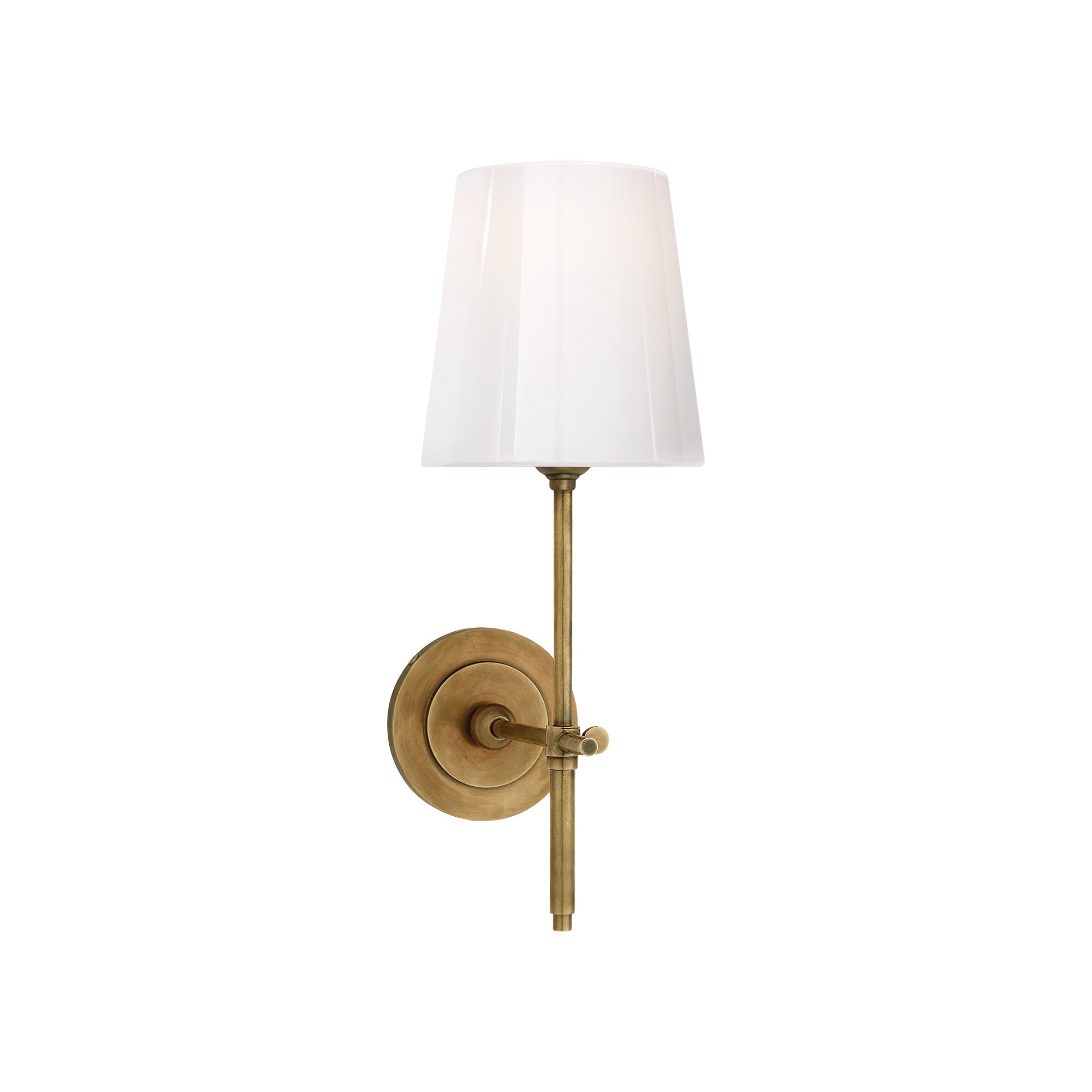 Thomas O'Brien Bryant Wall Sconce - Glass Shade