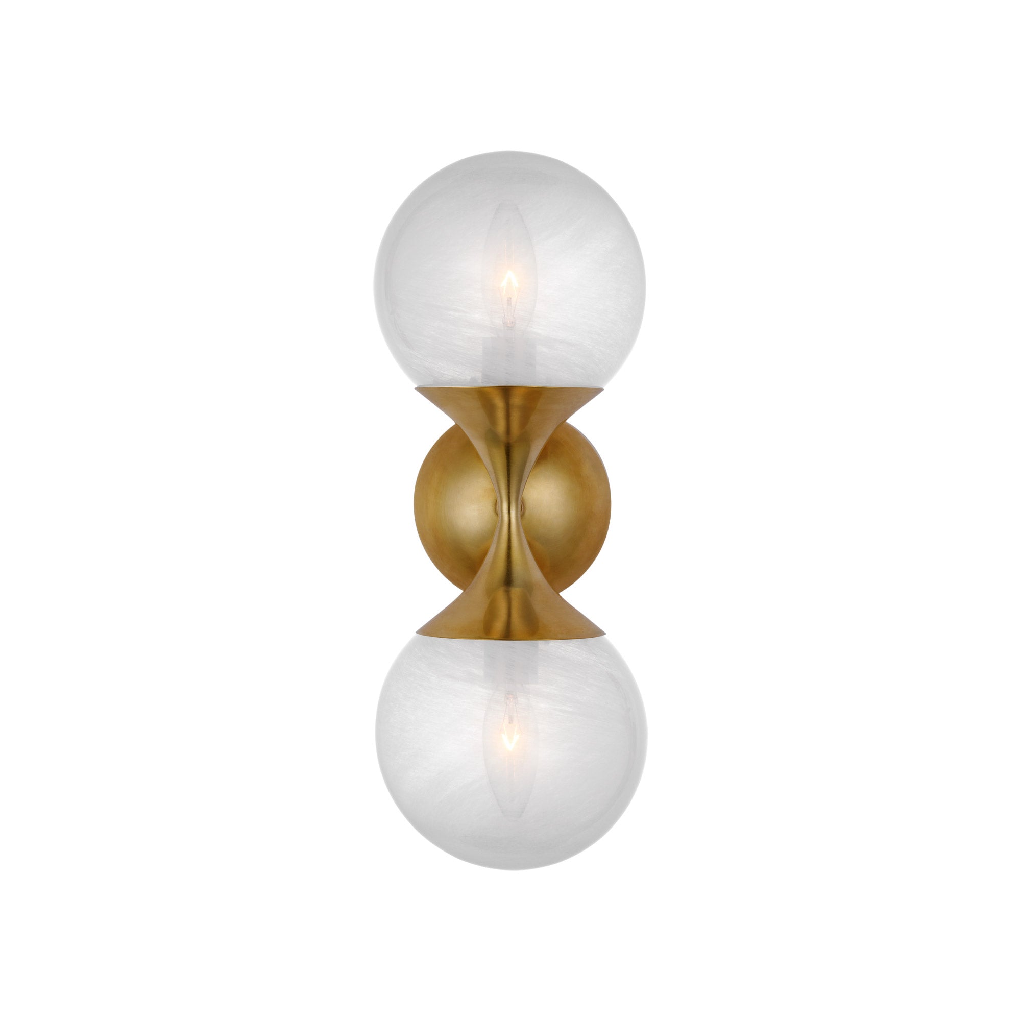 Visual Comfort AERIN Cristol Small Double Wall Sconce