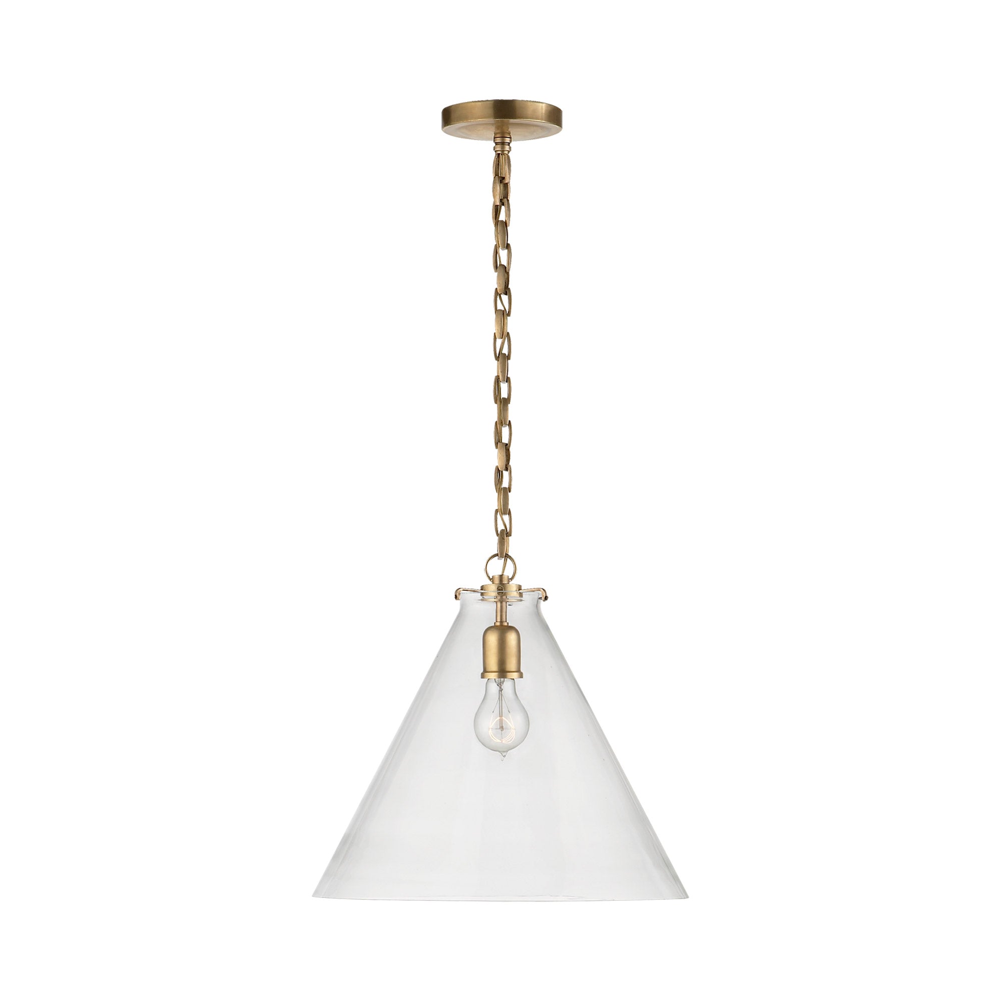 Visual Comfort Thomas O'Brien Katie Conical Pendant
