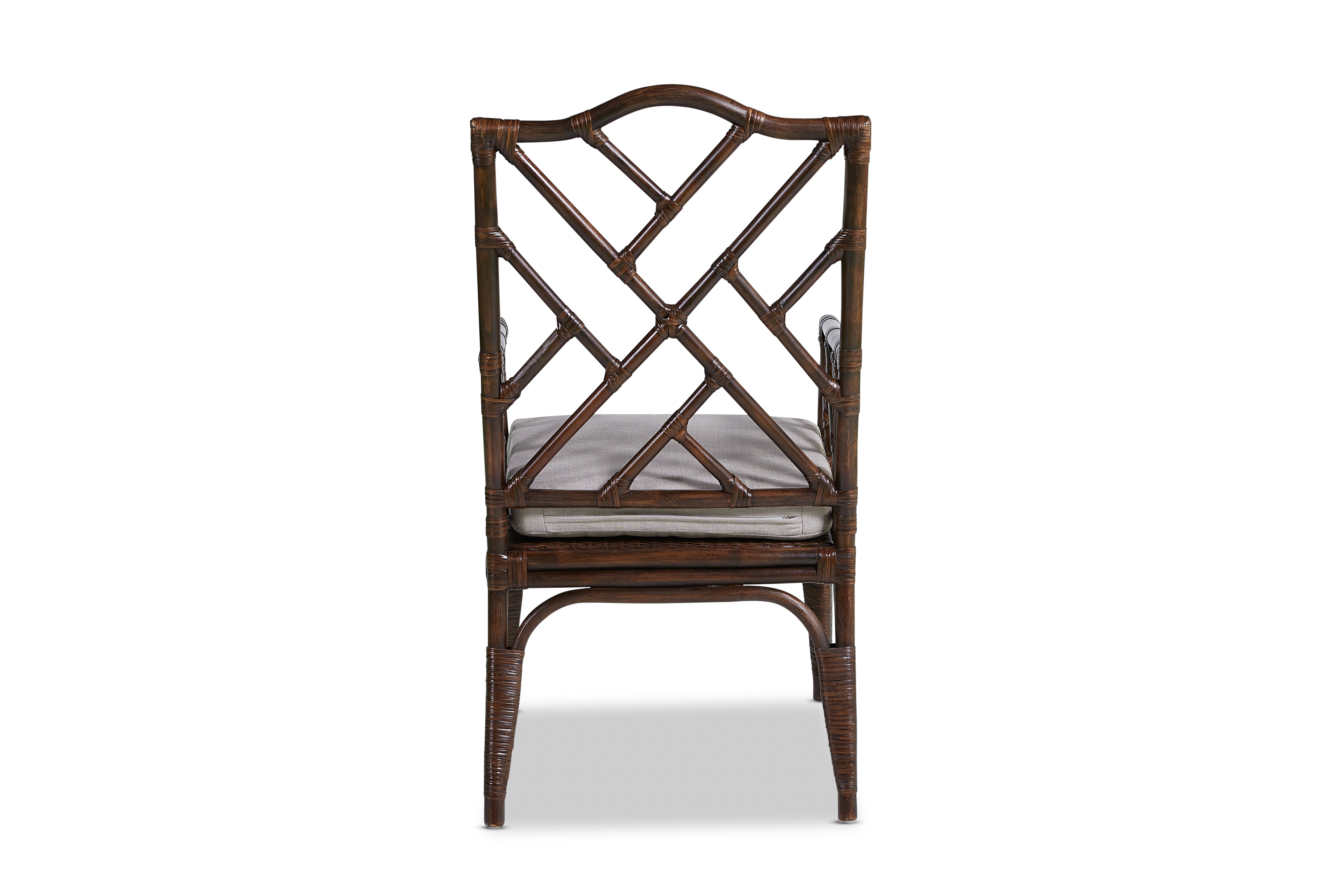 Chippendale Rattan Dining Armchair