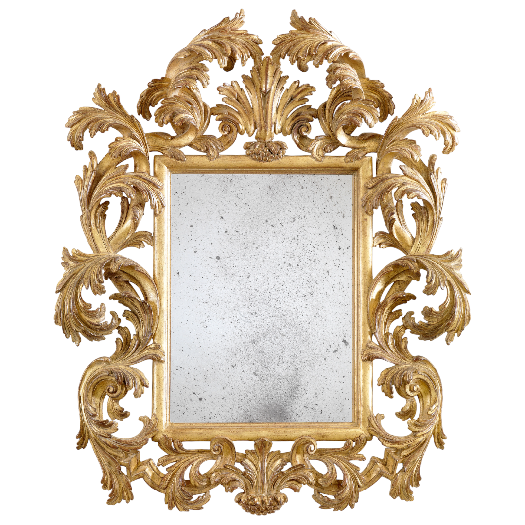 17th Century Tuscan Style Gilded Mirror