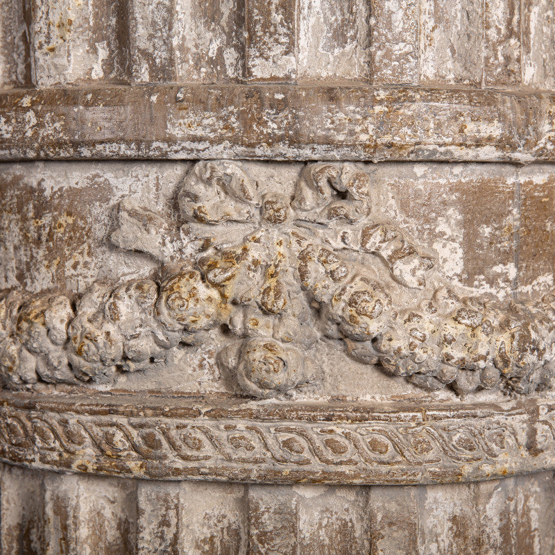 Louis XVI Column with Ribbon