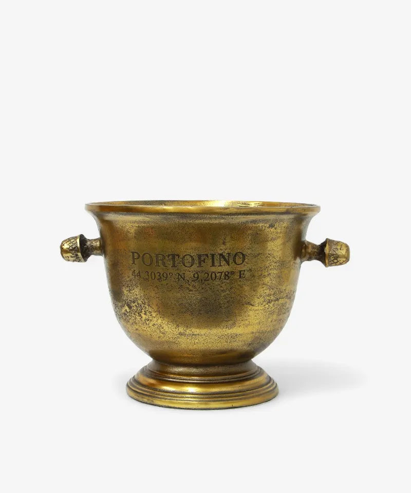 Antique Gold Champagne Bucket