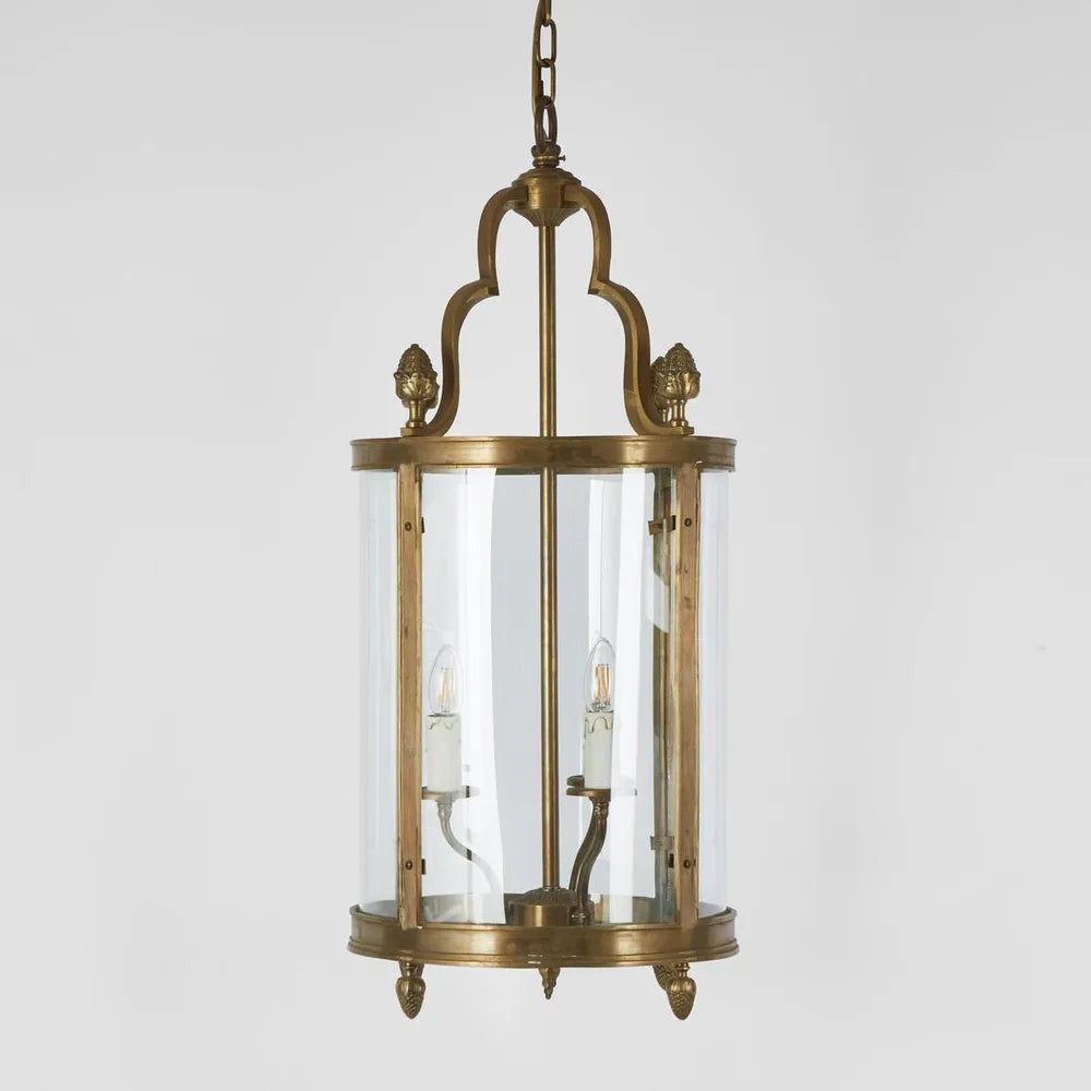 Claridge Chandelier in Brass