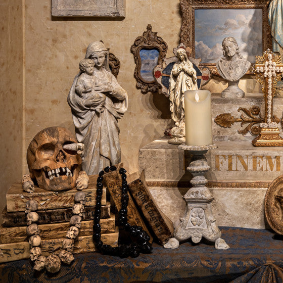 Sacred Heart Candle Spike - Pair