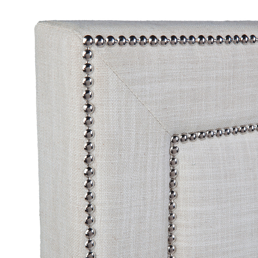 Deco Studded Queen Headboard