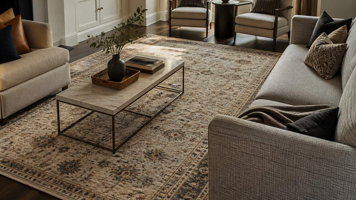 How to Choose the Perfect Luxury Rug for Your Living Room