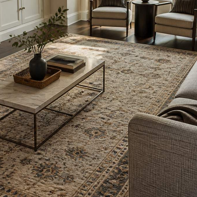 How to Choose the Perfect Luxury Rug for Your Living Room