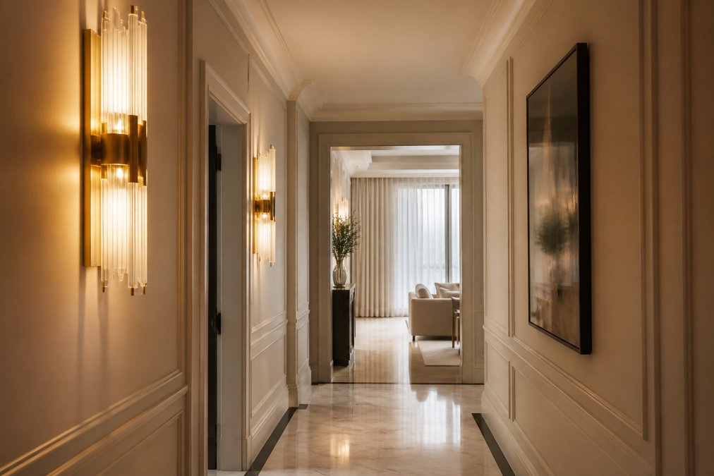 How to Select the Right Luxury Sconces for Your Hallway