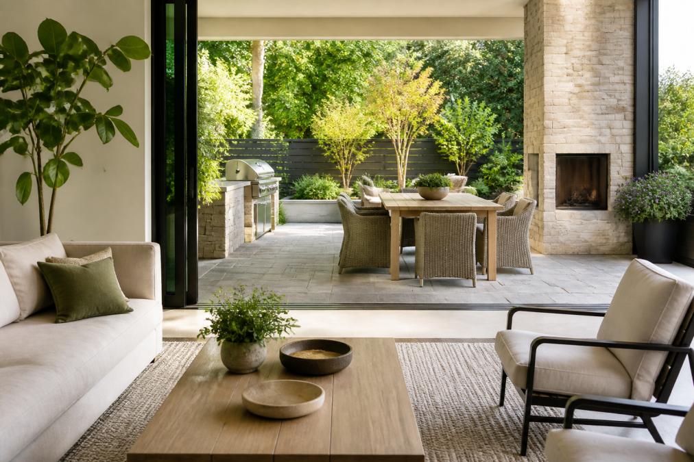 How to Style Cohesive Indoor Outdoor Living Spaces