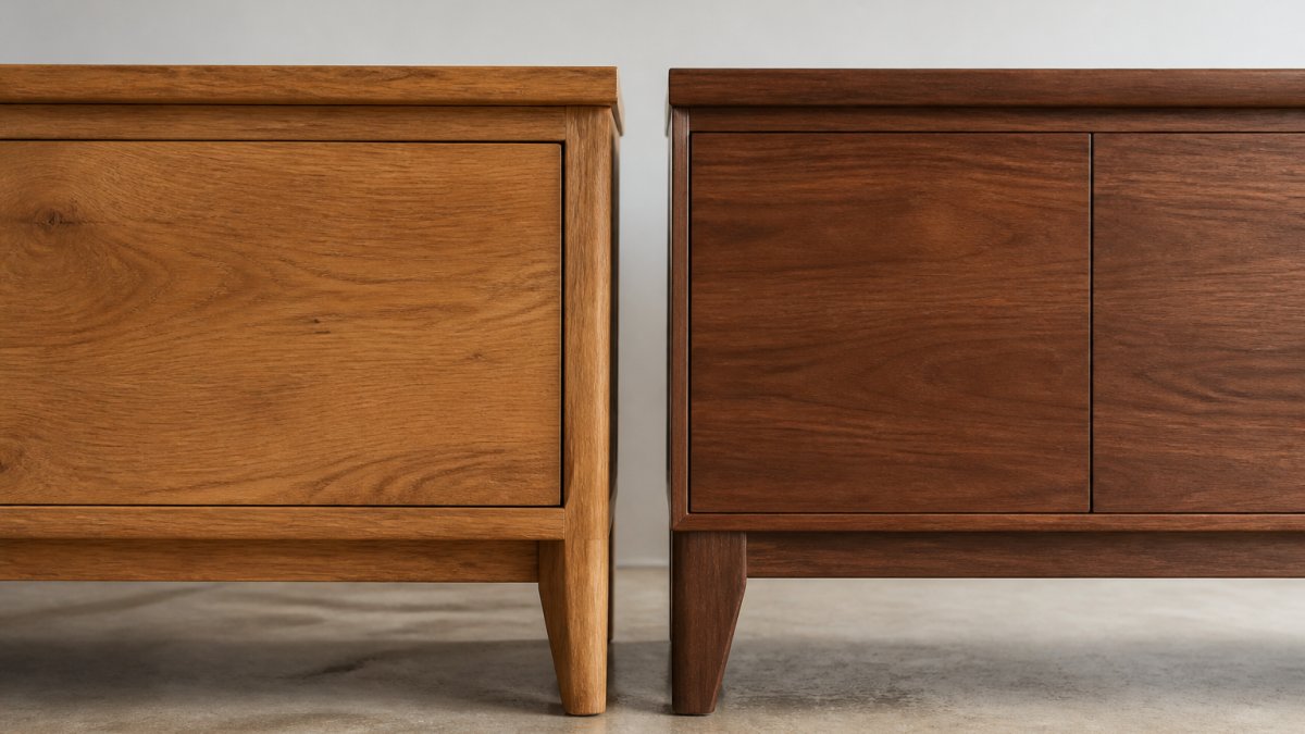 Solid Wood vs Veneer Furniture: Key Differences