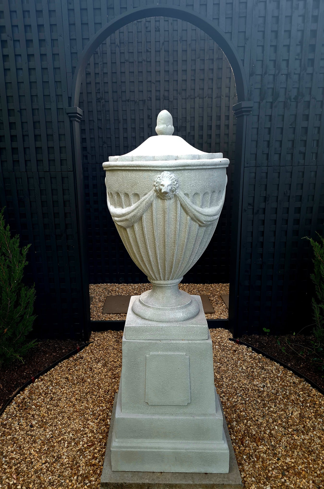 Urns, Plinths and Statues