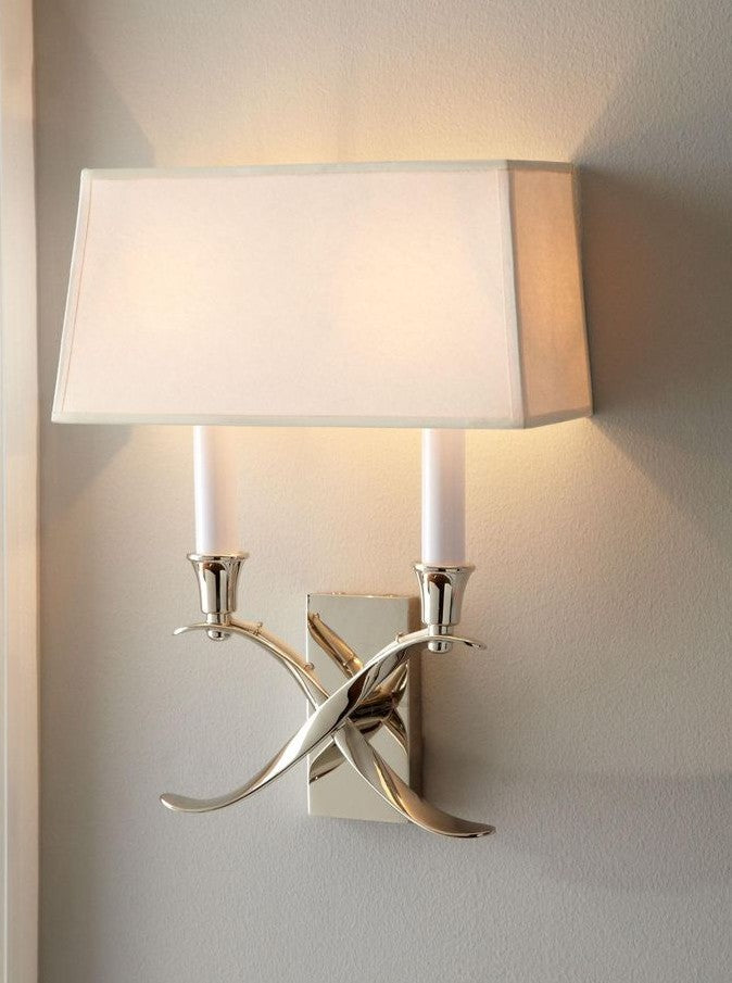 Chapman & Myers Cross Bouillotte Large Sconce