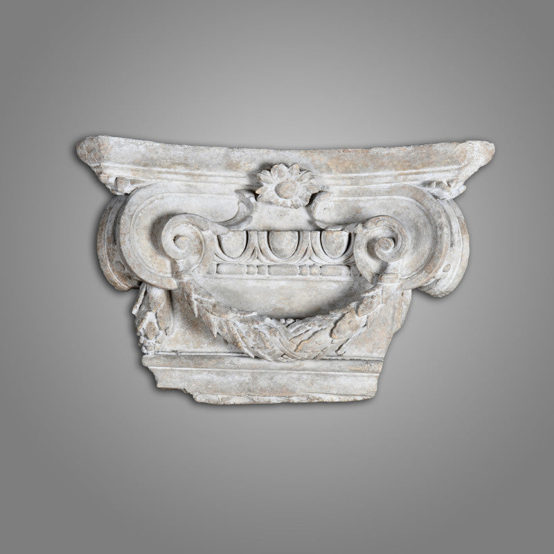 19th Century Ionic Capital