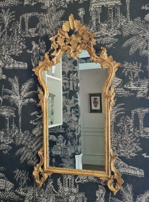 A George II Style Gilt Framed Mirror