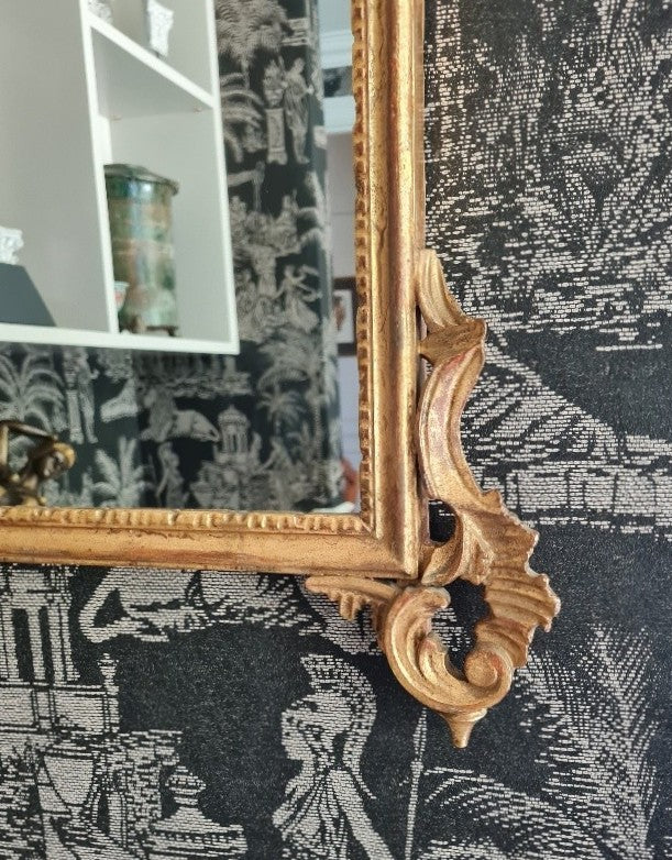 A George II Style Gilt Framed Mirror