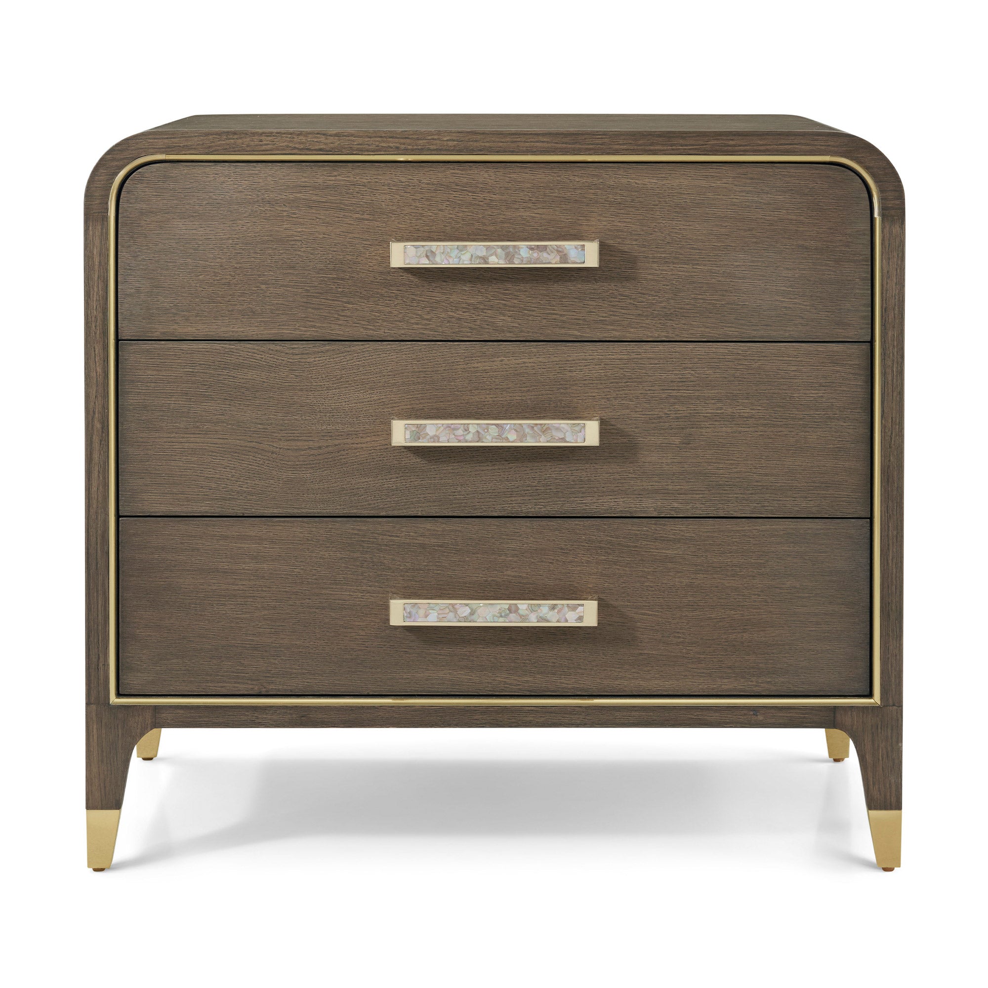 Theodore Alexander Judith Leiber 3-Drawer Nightstand