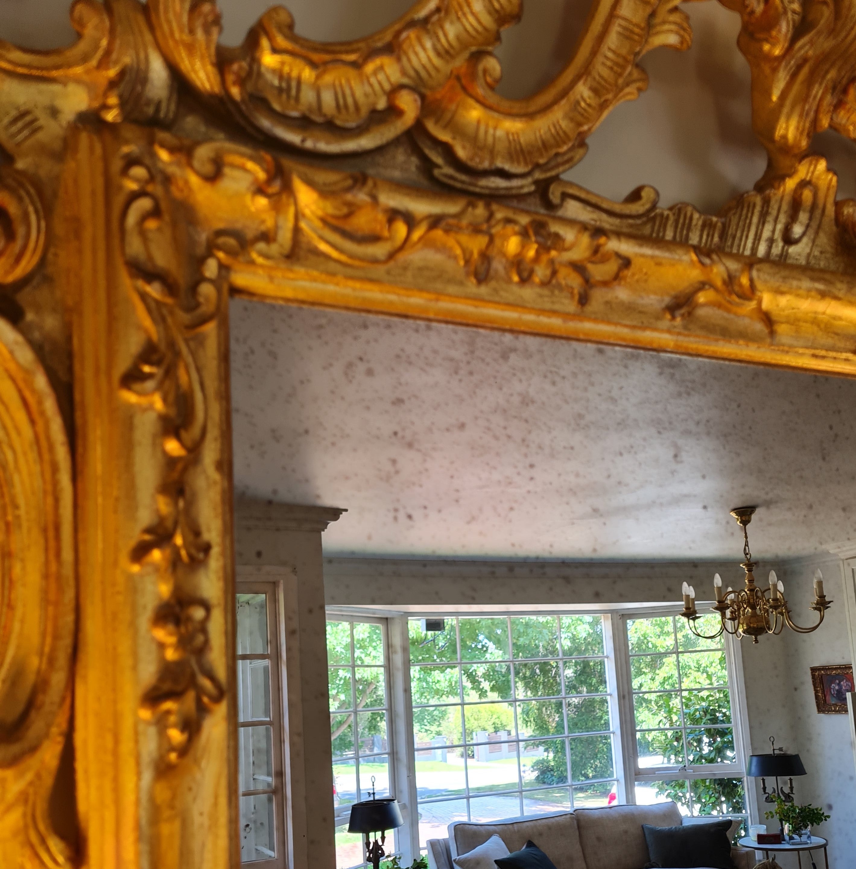 In Stock - Venetian Gilded Mirror -Late 18th Century Style