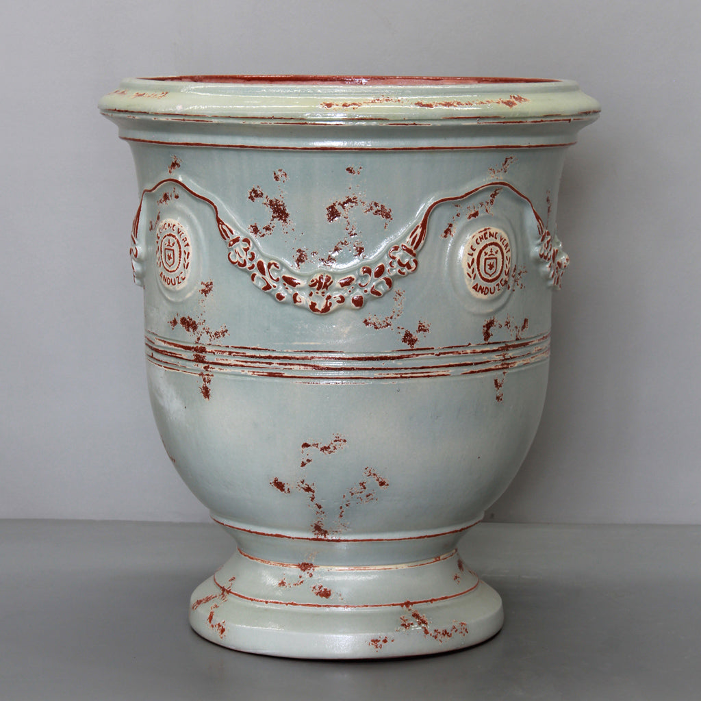 Le Chene Vert Small 28cm D x 32cm H Anduze Noisy Urns