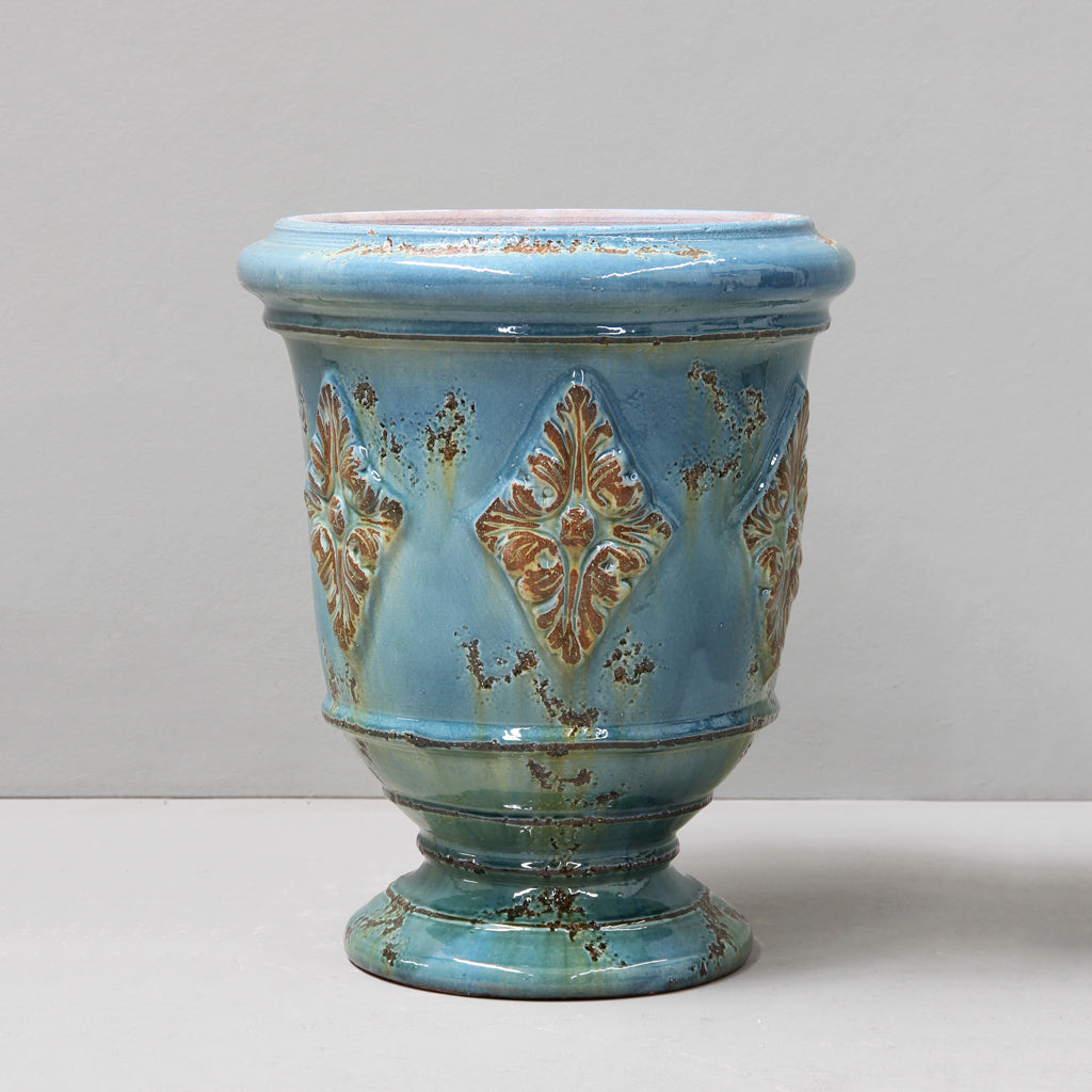 Blue Lagoon Louis XVIth Vincennes Anduze Urn