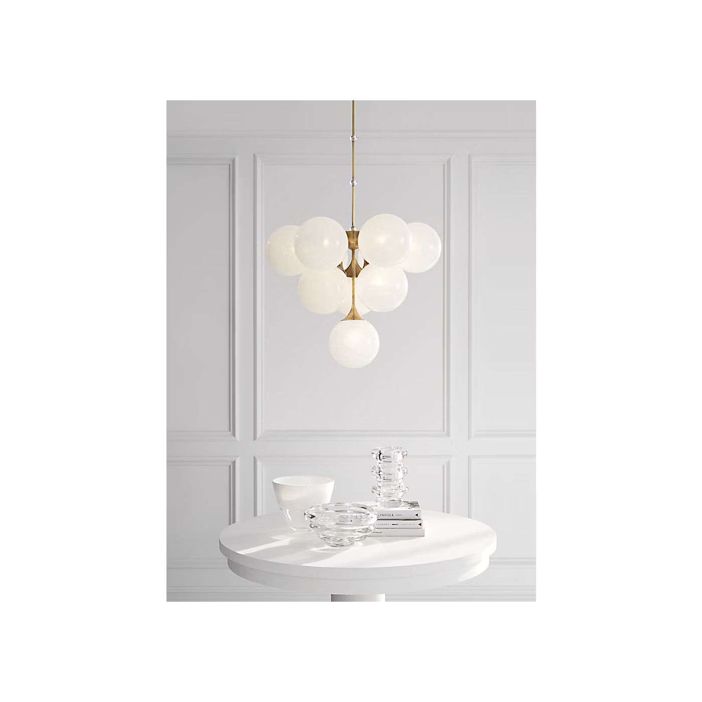 Visual Comfort AERIN Cristol Tiered Chandelier