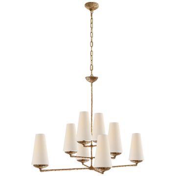 Visual Comfort AERIN Fontaine Large Offset Chandelier