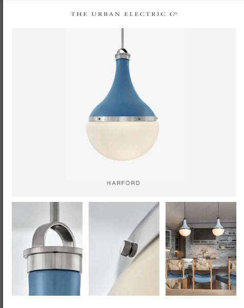 Urban Electric Co. Harford Hang Chandelier