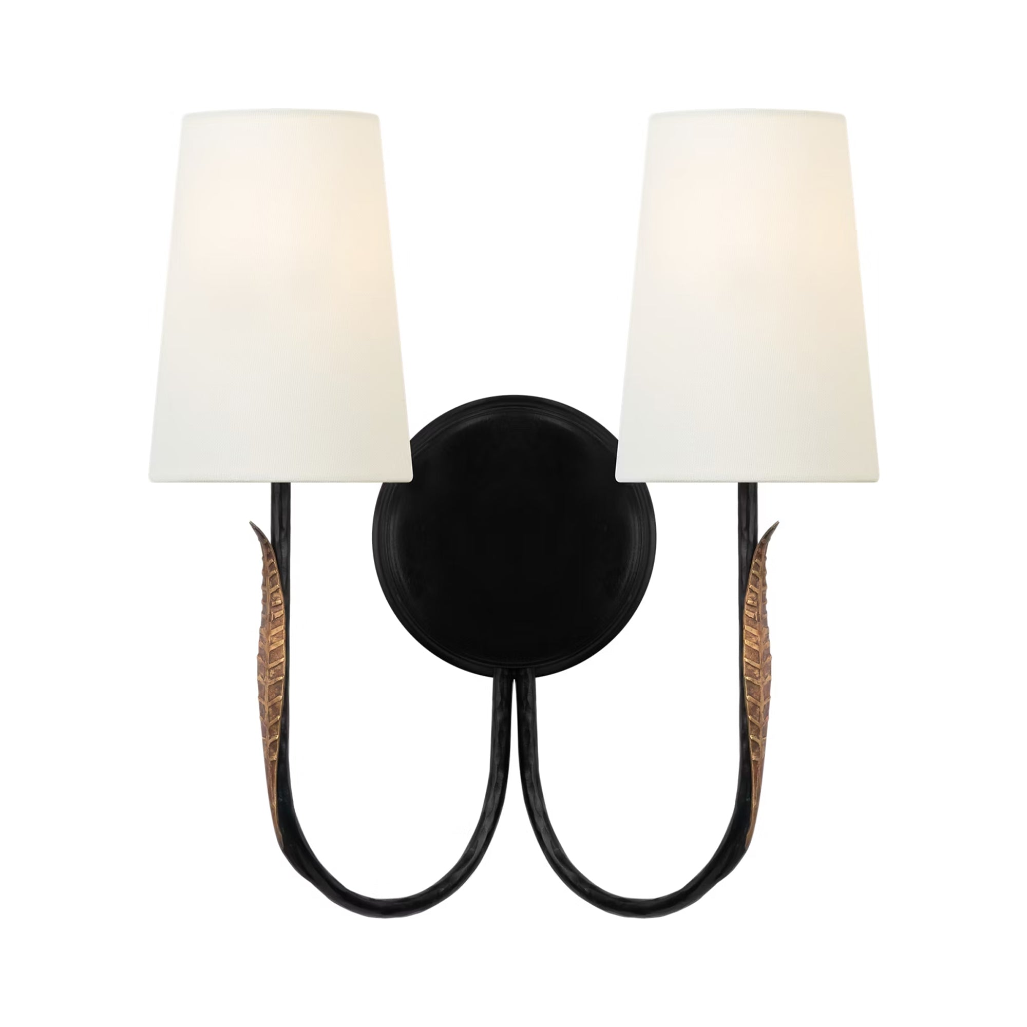 Thomas O'Brien Kairos 14" Double Sconce