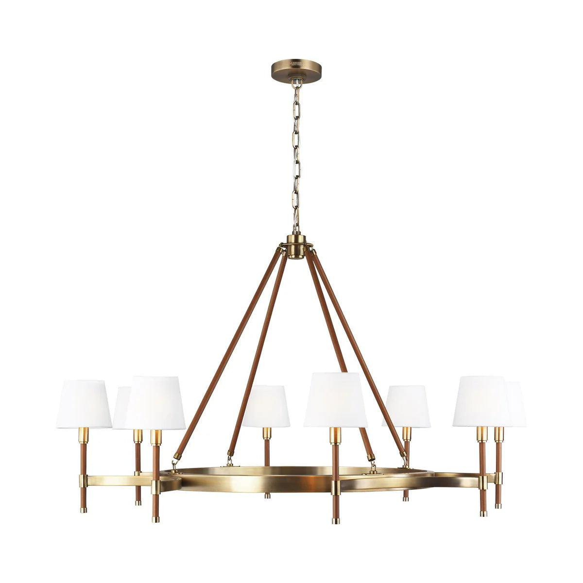 Katie by Ralph Lauren 8L Large Chandelier