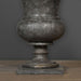 19th-Century Medici Vase Replica – handcrafted in grey-black marble with an aged patina for authentic classical elegance.