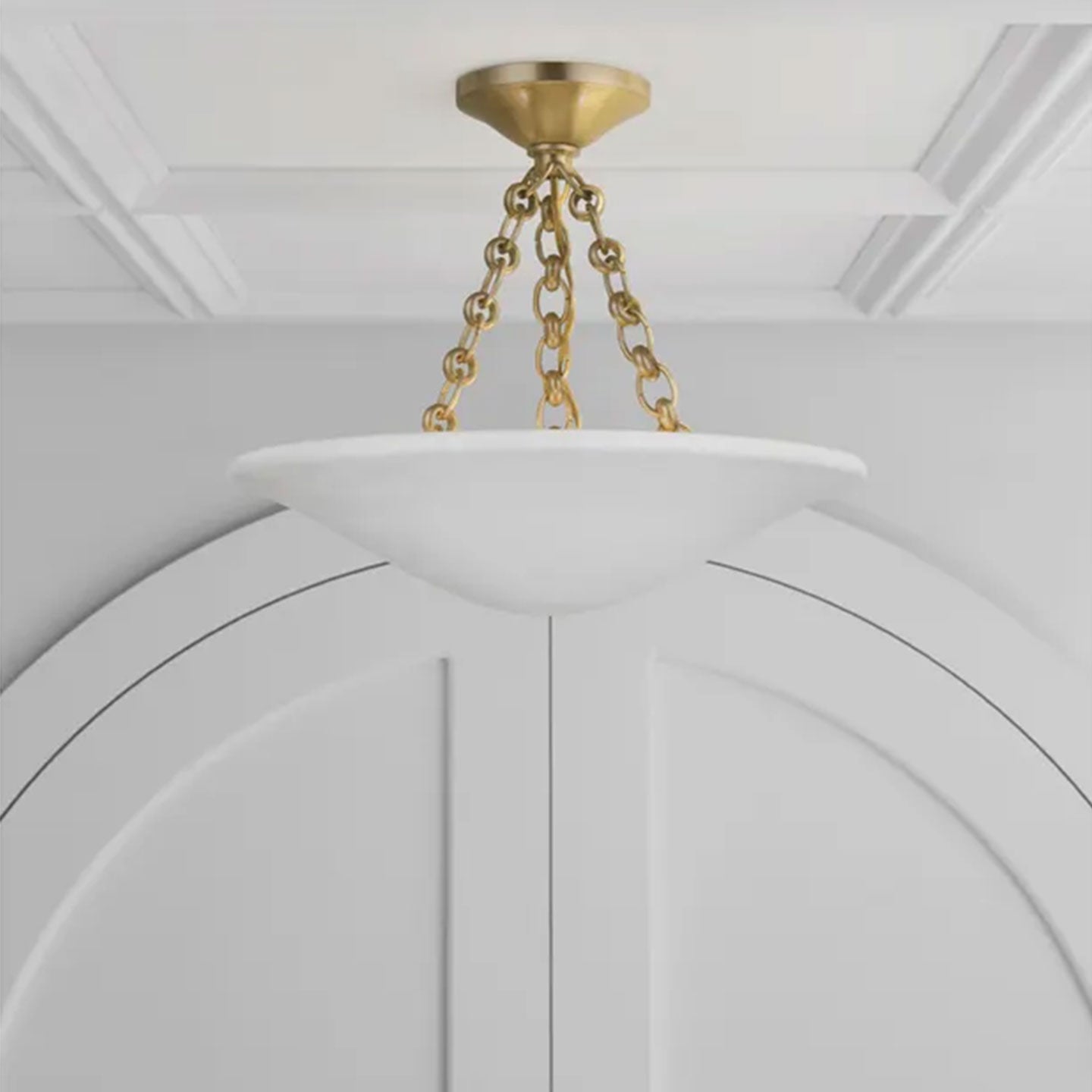 AERIN Mollino 16" Semi Flush Mount