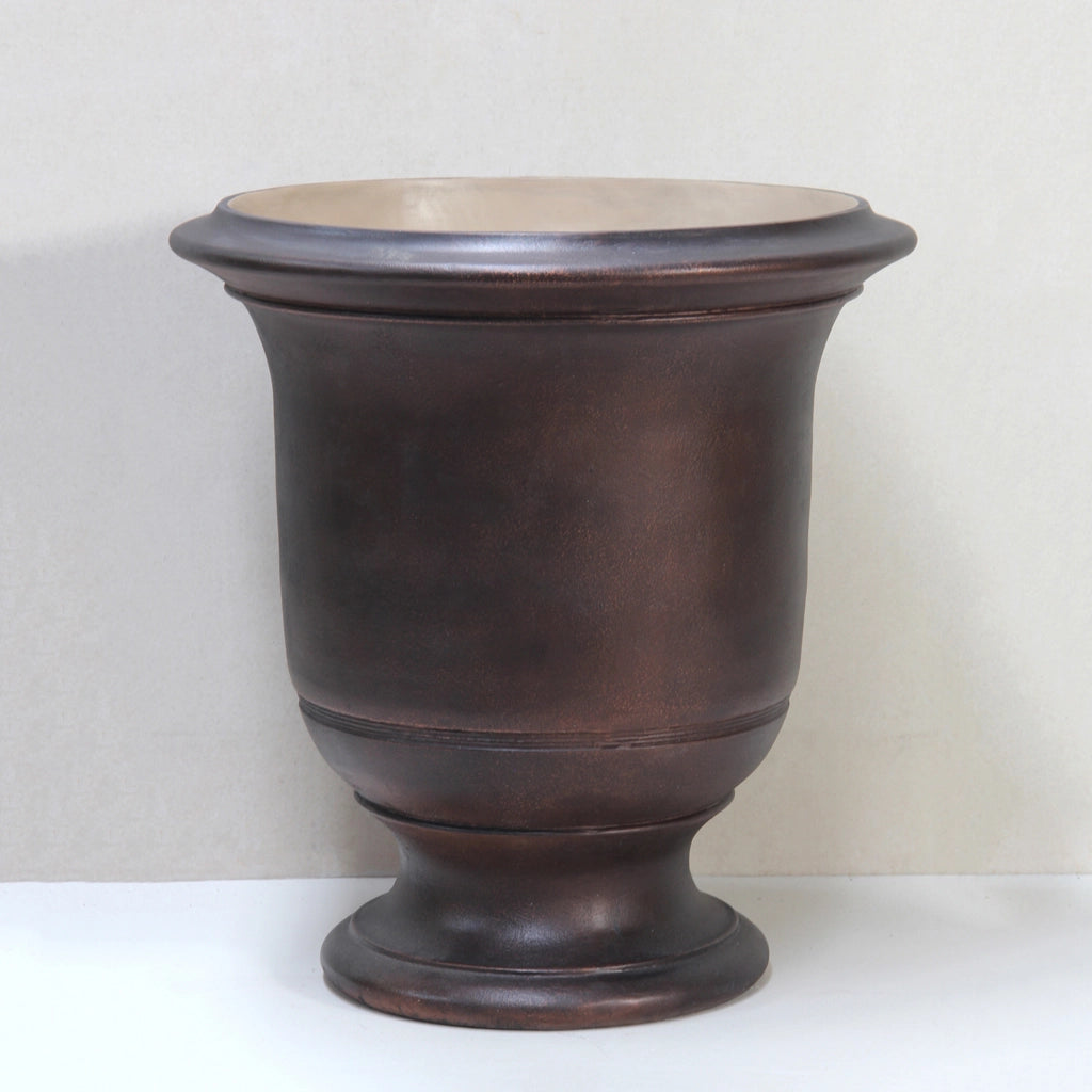 Anduze Style Urn Medium Plain - D72cm x H78cm - Pietro Stoneware