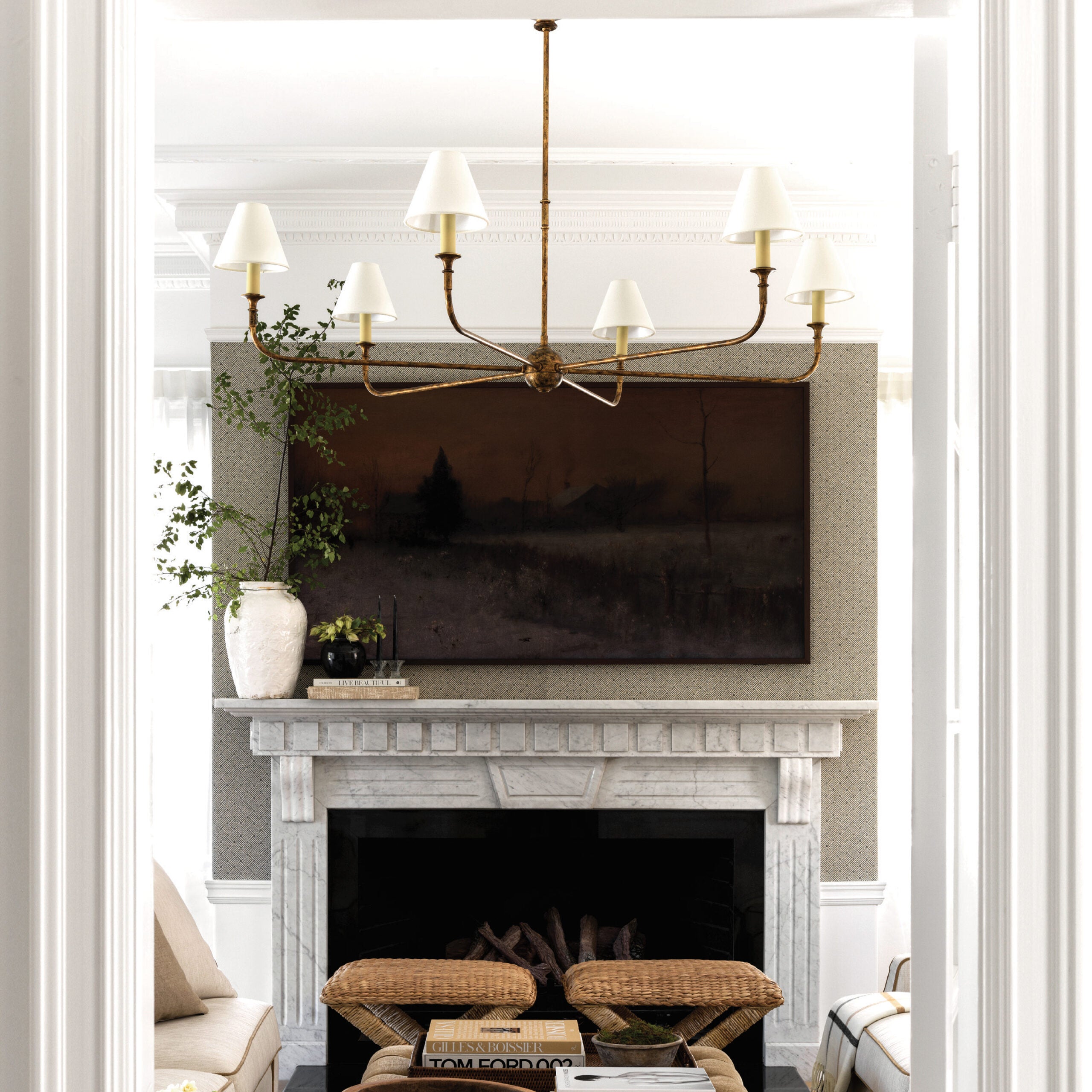 Visual Comfort Thomas O'Brien Piaf Grande Chandelier