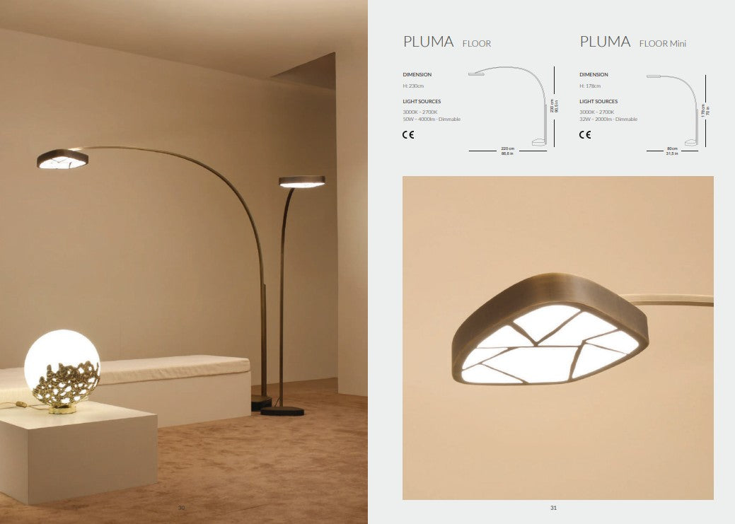 Esperia Pluma Floor Lamp Mini