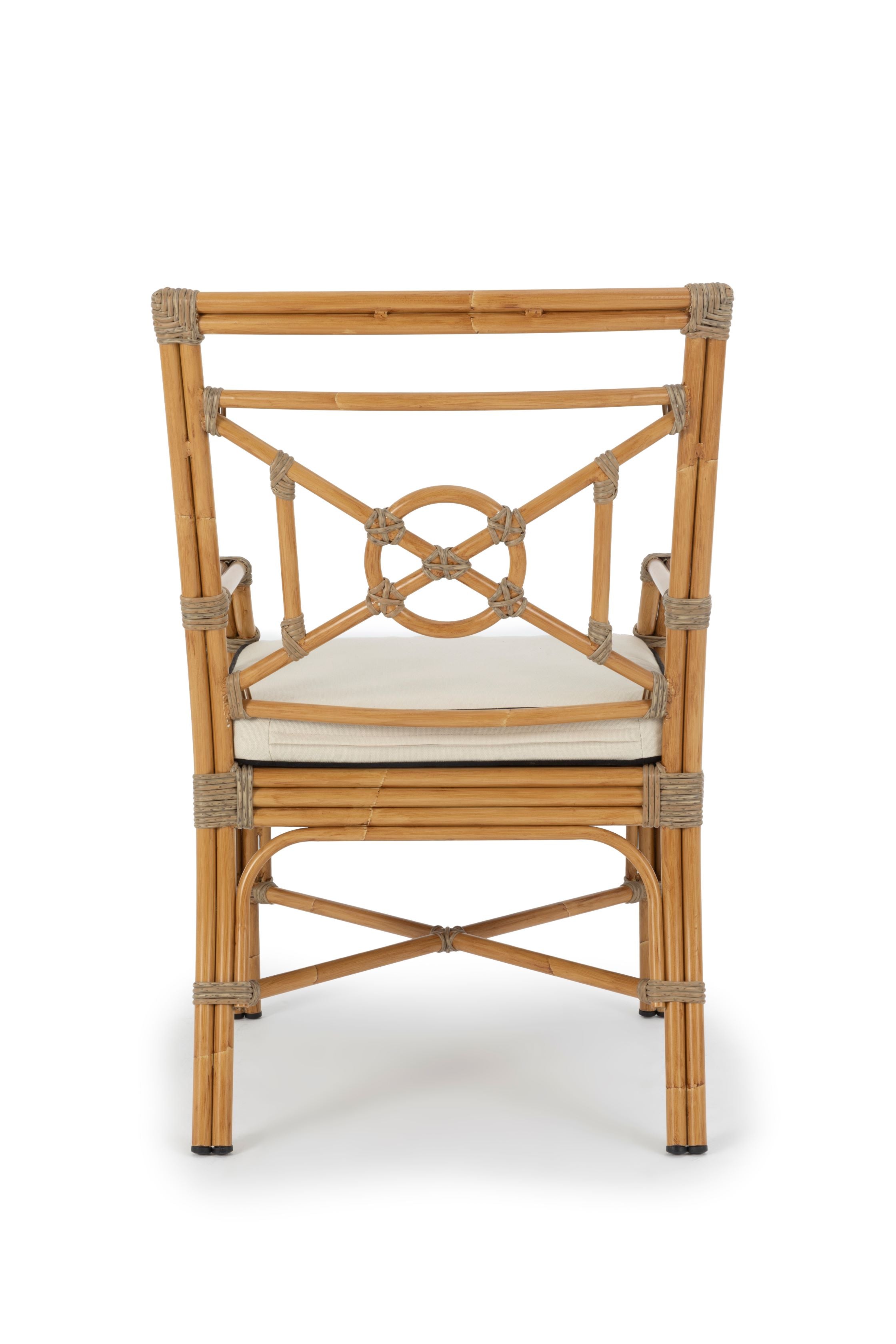 Stylish Orient outdoor dining chairs for patio or garden use.