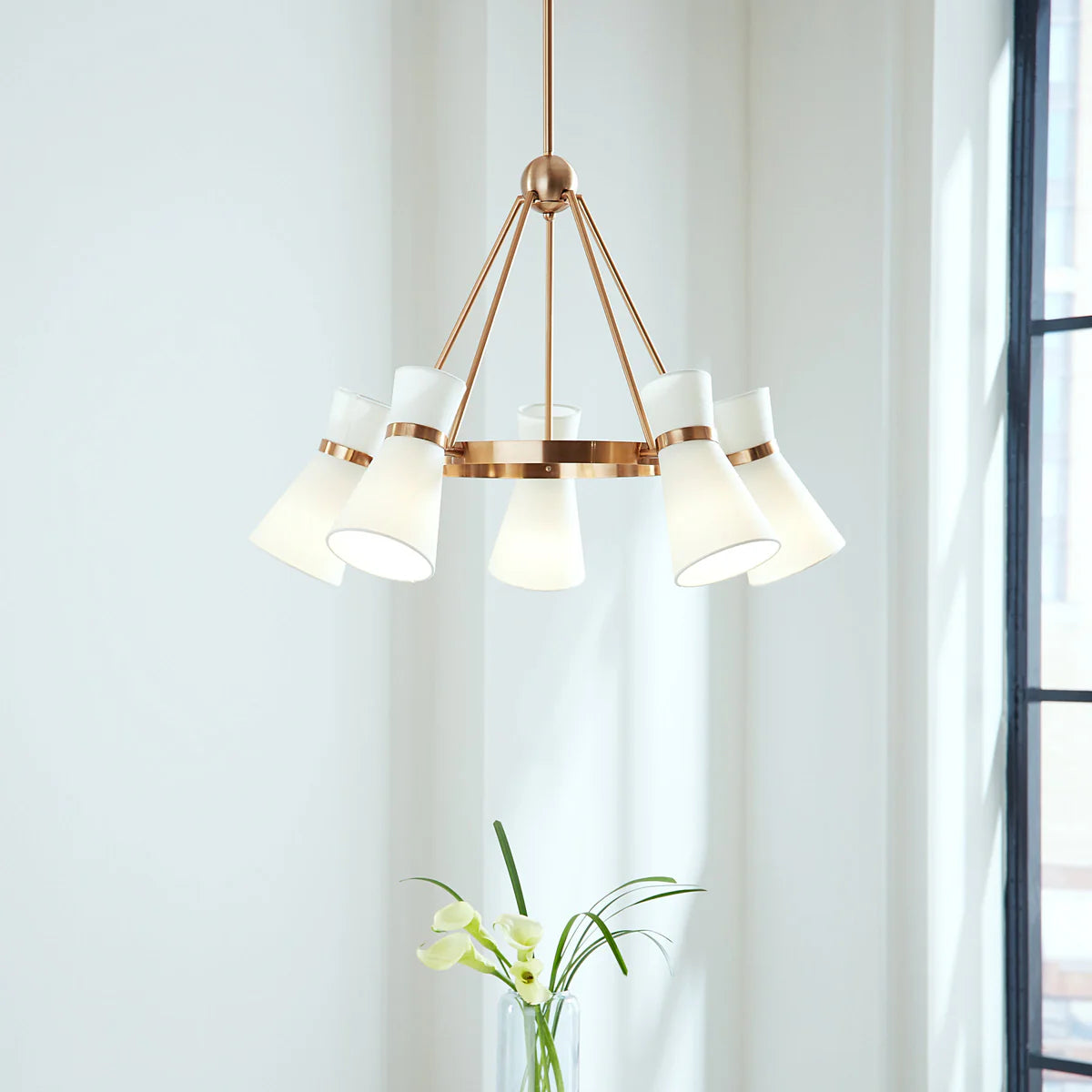 Visual Comfort Generation - Clark 5L chandelier