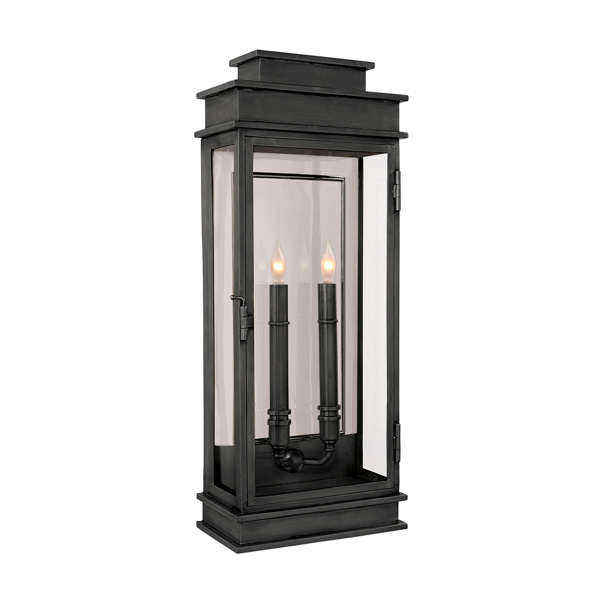 Visual Comfort Chapman & Myers Linear Mini Wall Lantern