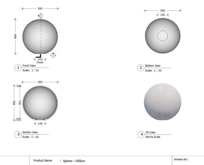 Landscape Sphere Balls