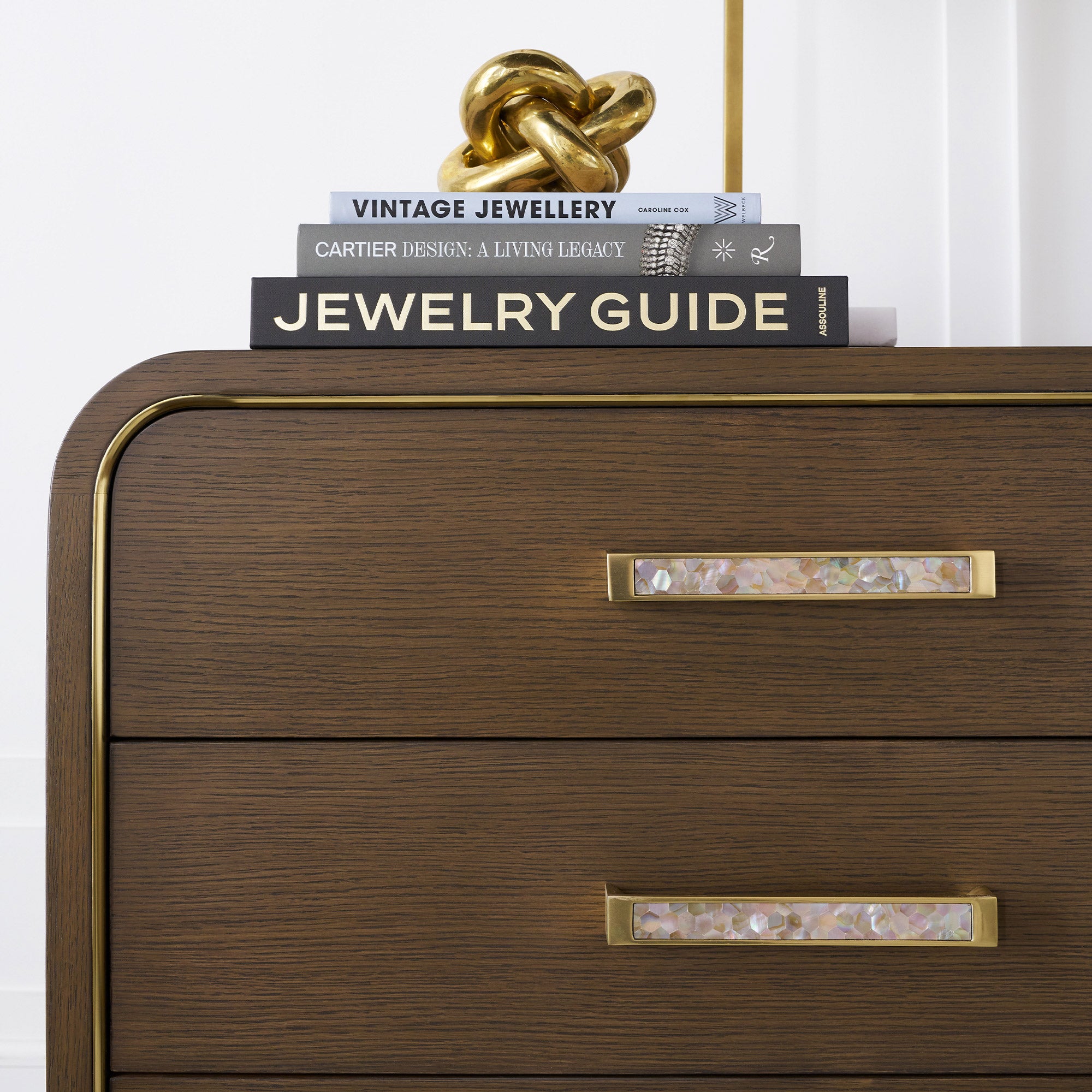 Theodore Alexander Judith Leiber 3-Drawer Nightstand