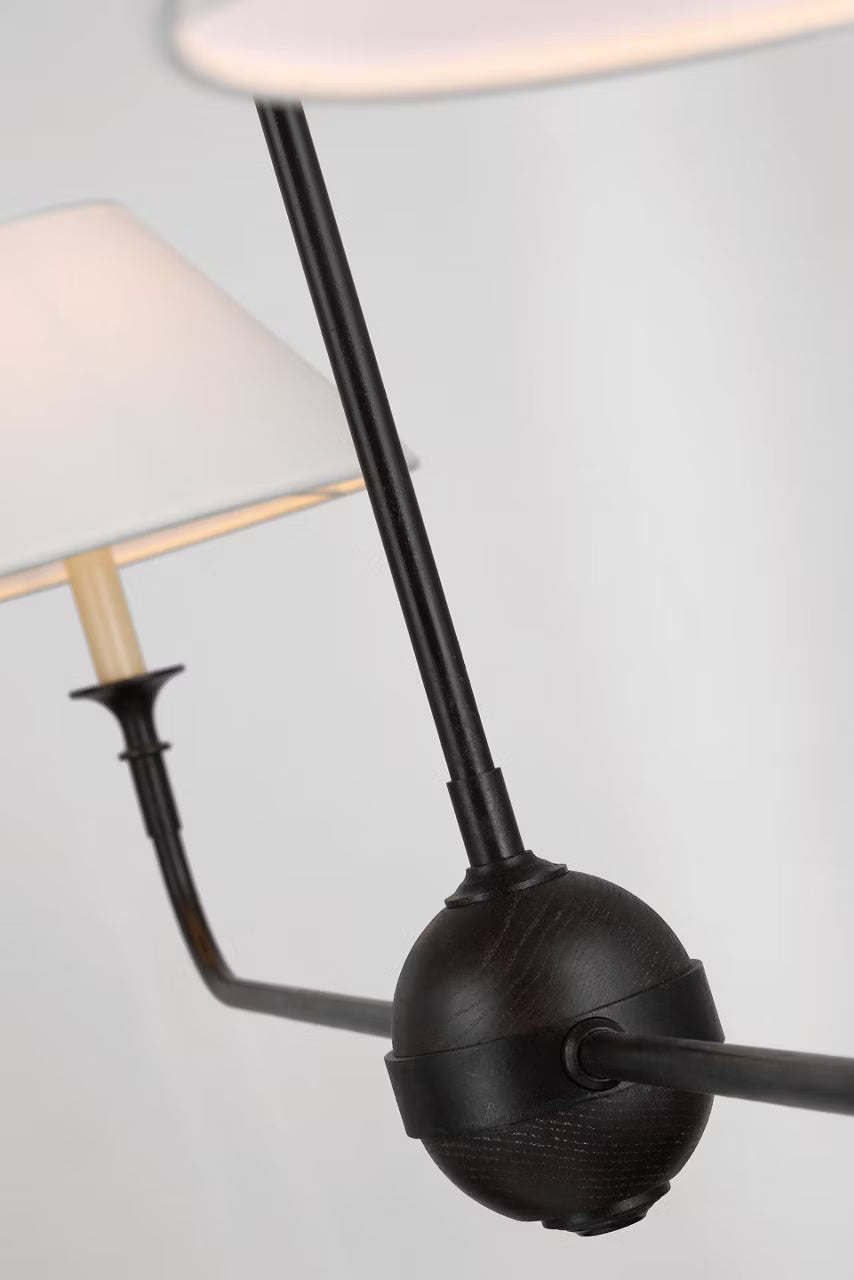 Thomas O'Brien Piaf Large Two Light Linear Pendant