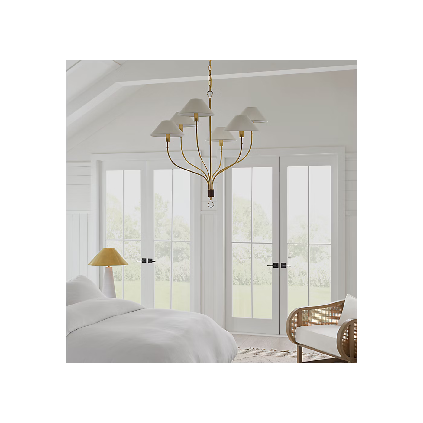Amber Lewis Griffin Large Staggered Tail Chandelier