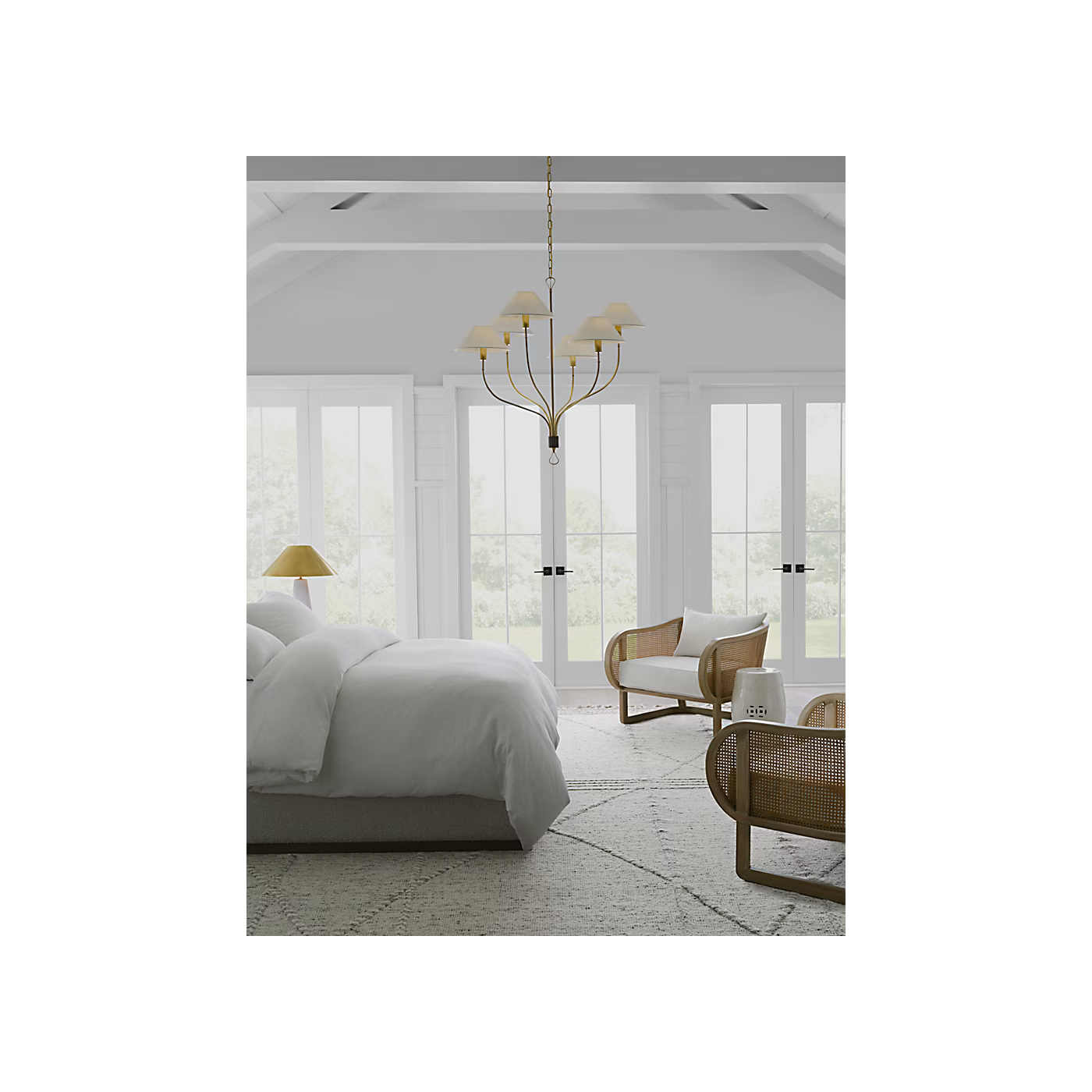 Amber Lewis Griffin Large Staggered Tail Chandelier