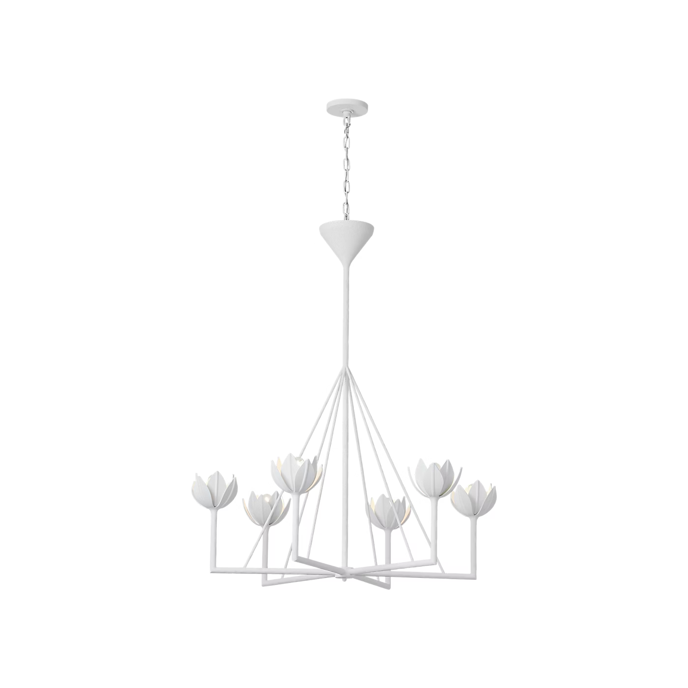 Visual Comfort Julie Neill Alberto Large Single-Tier Chandelier