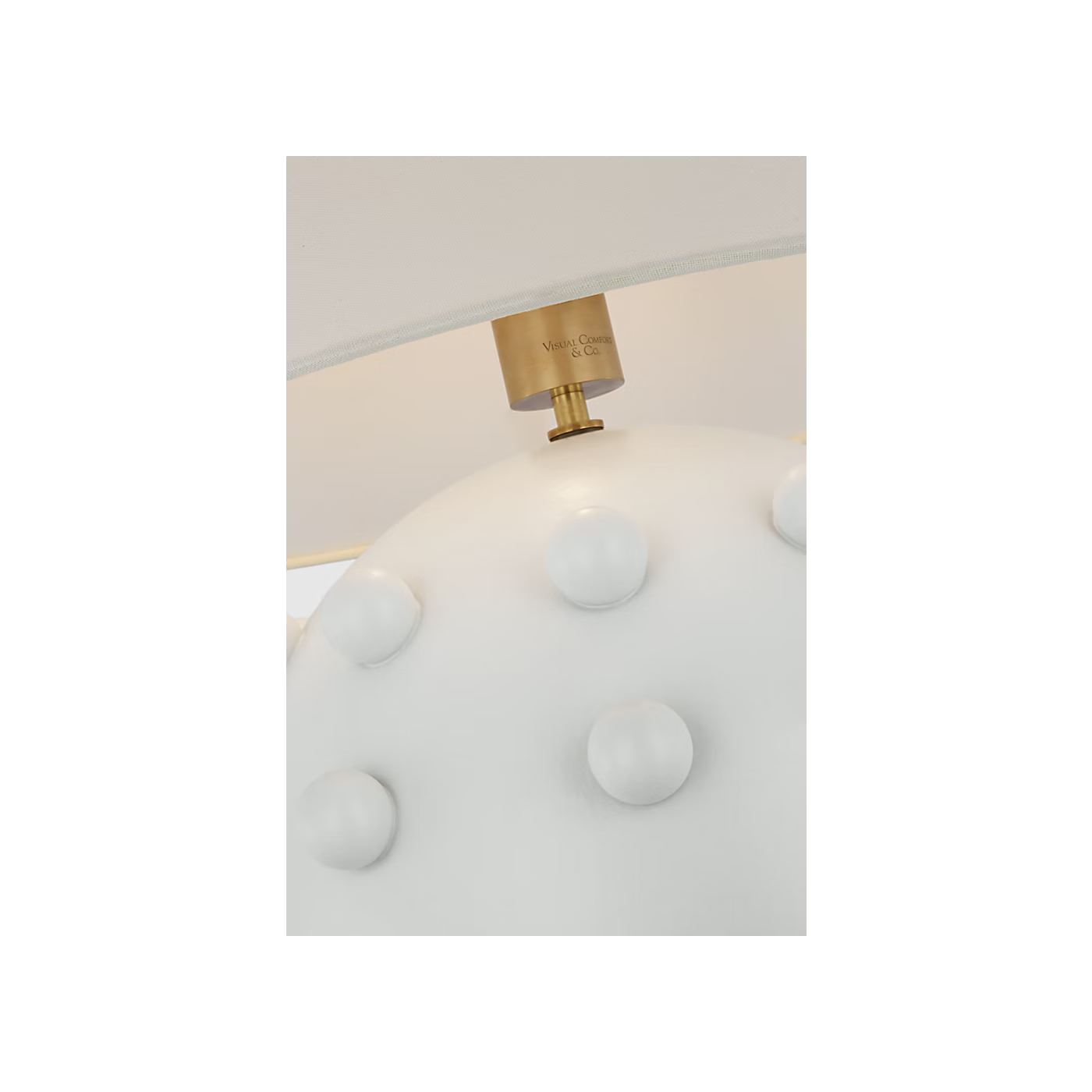 Visual Comfort Kelly Wearstler Linden Medium Orb Table Lamp