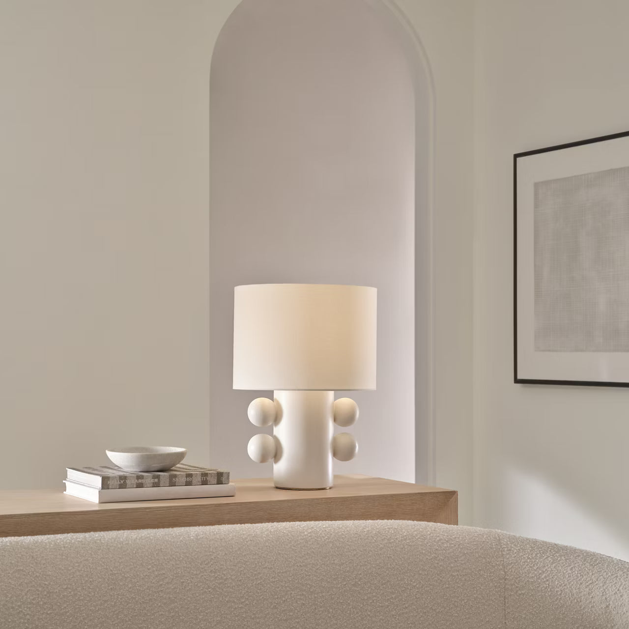 Visual Comfort Kelly Wearstler Tiglia Low Table Lamp