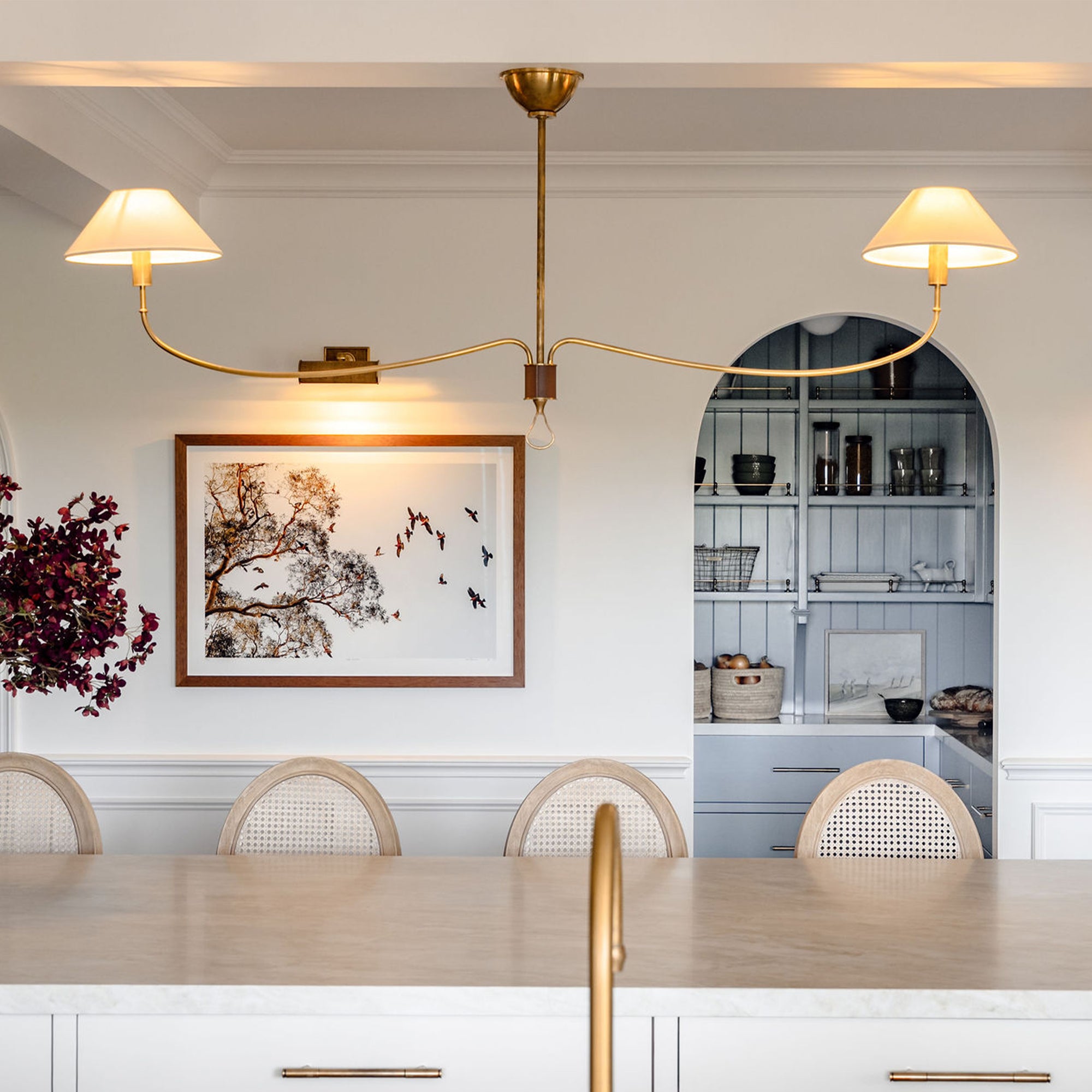 Amber Lewis Griffin Grande Linear Chandelier