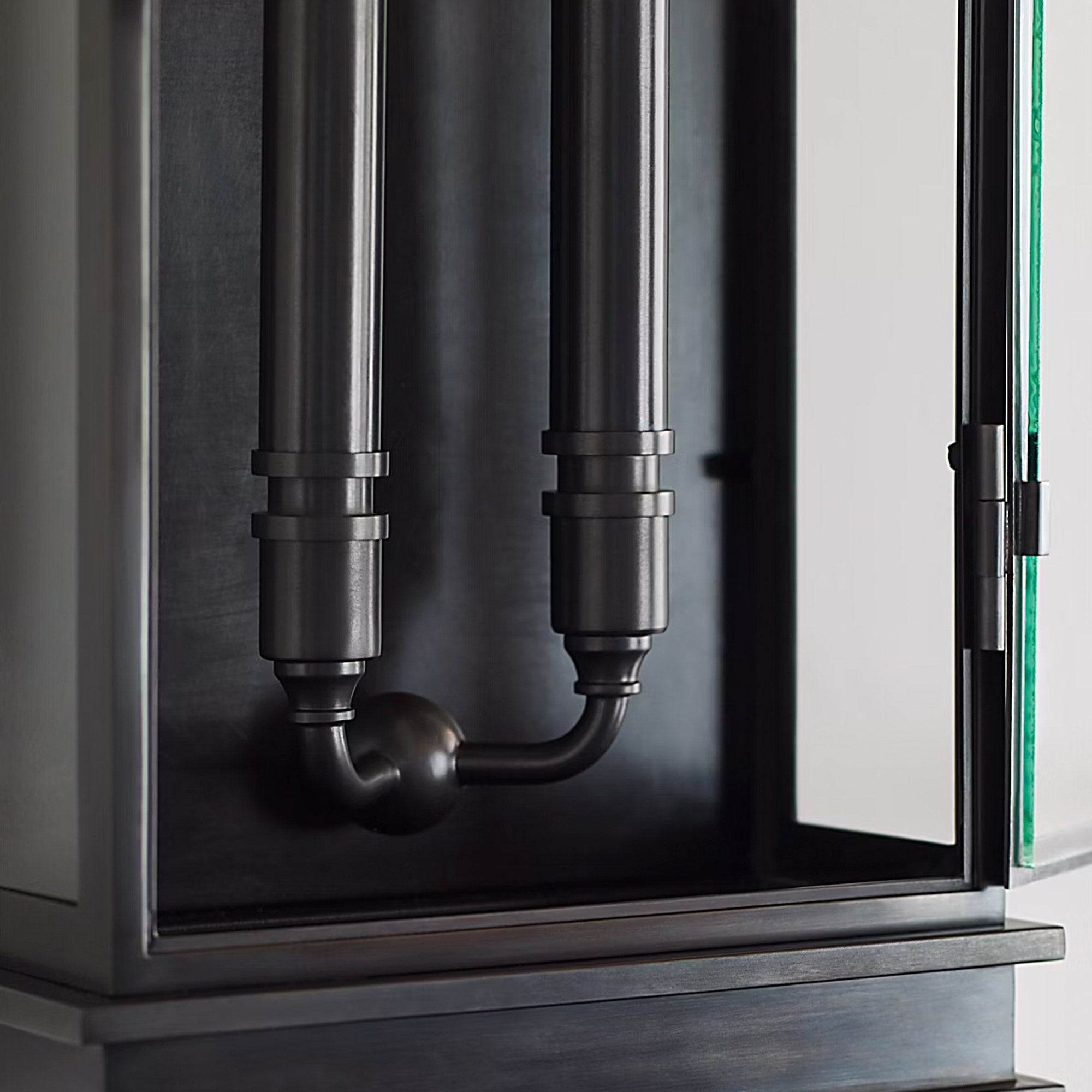 Visual Comfort Chapman & Myers Linear Mini Wall Lantern