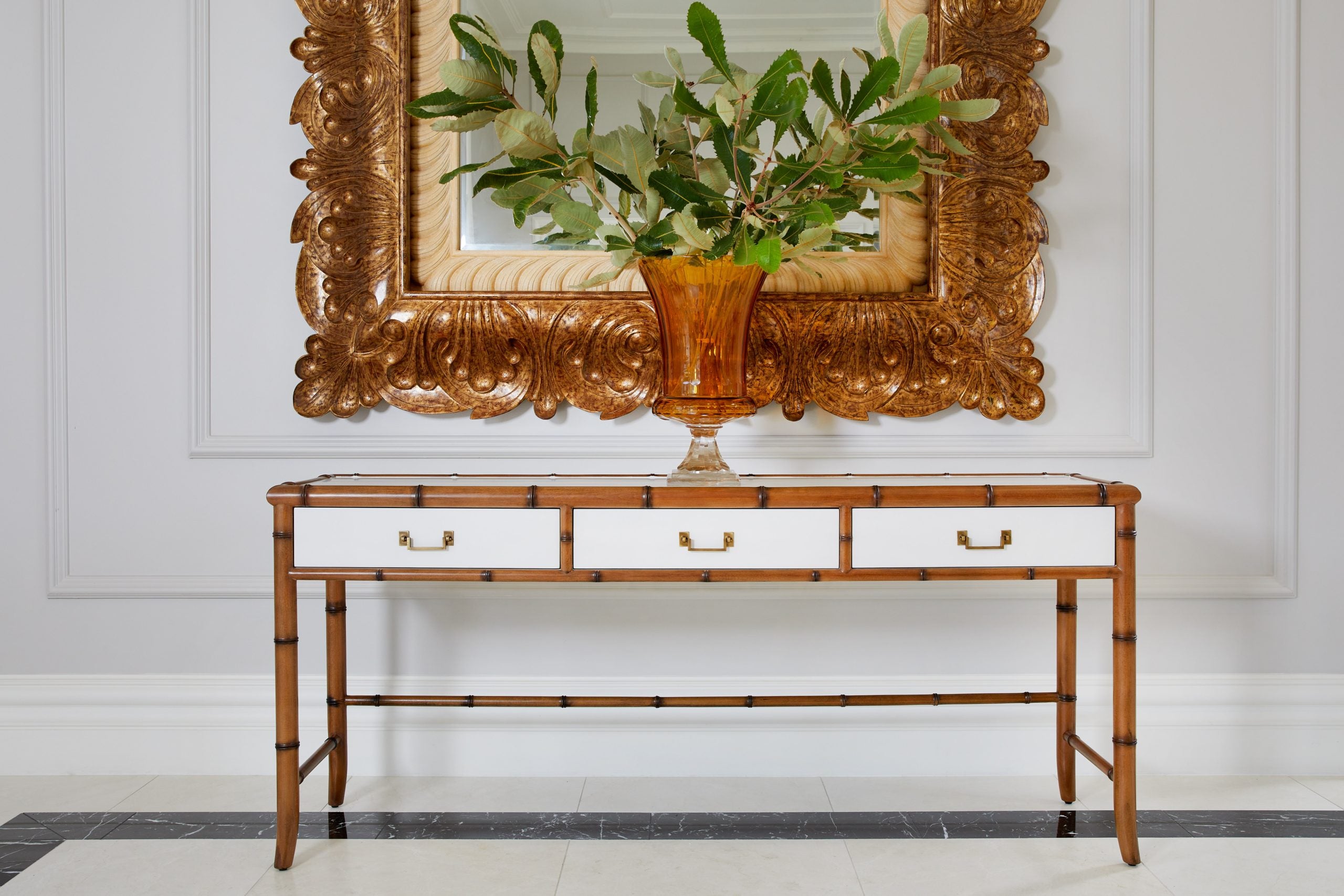 Colonial Console Table